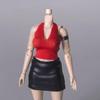 Fremego 1/12 Scale Female Vests Clothes, Female Sleeveless Tank Tops Clothing Accessory for 6inch Action Figure Body Doll (Black, V-Neck Vest) view 3