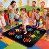 Vmohuyktx Portable Interactive Dance Mat for Music and Exercise Safe Foldable for Easy Storage Indoor Outdoor Sensors Danc view 2