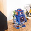 Cufaee Wind Up Vintage Robot, Wind Up Toy, Robot Toy for Kids Adult Collection, Birthday, Festival, Surprise (Blue) view 3