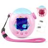 Case for Tamagotchi Paradise Electronic Pet - 2Pcs Screen Protector PC Protective Shockproof Cover with Lanyard for Tamagotchi Paradise Sleeve Toy (Pink) view 1