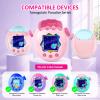 Case for Tamagotchi Paradise Electronic Pet - 2Pcs Screen Protector PC Protective Shockproof Cover with Lanyard for Tamagotchi Paradise Sleeve Toy (Pink) view 2