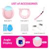 Case for Tamagotchi Paradise Electronic Pet - 2Pcs Screen Protector PC Protective Shockproof Cover with Lanyard for Tamagotchi Paradise Sleeve Toy (Pink) view 4