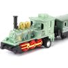 4 Sets Mini Pull Back Steam Trains Toy, Assorted Styles Model Train Set for Kids, Durable and Easy - to - Operate Friction - Powered Trains for Children Ages 3+ view 4