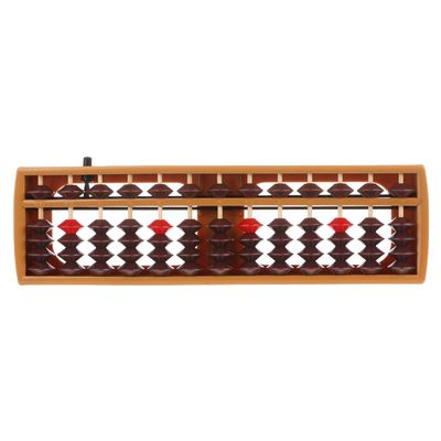 AWJUWHBJ Portable Japanese 13 Digits Column Abacus Soroban Caculating School F Doll Furniture Modern