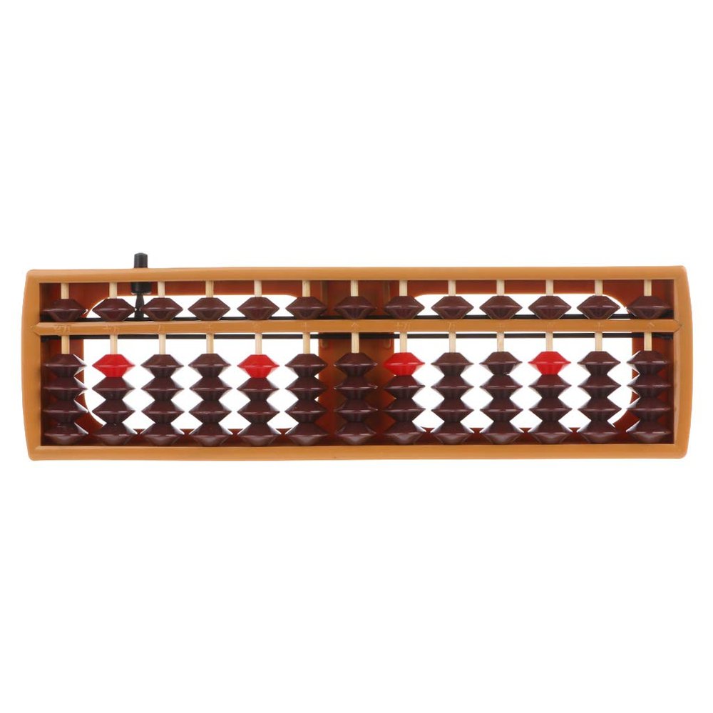 AWJUWHBJ Portable Japanese 13 Digits Column Abacus Soroban Caculating School F Doll Furniture Modern