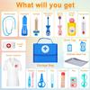 BGdoyz Doctor Kit for Toddlers 3-5, Doctor Kit for Kids with Medical Storage Bag & Real Stethoscope, Doctor Costume for Pretend Play, Birthday Gift for Girls Boys (21 Pcs) view 2