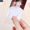 WEKAMOS 100pcs Trading Card Sleeves 58x89mm Anti-Scratch Plastic Card Protectors for Game and Photo Seal Closure Suitable for Collectible Storage and Display view 4