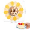 jojofuny 150pcs Flower-shaped Disposable Dessert Plates Party Tableware Party Supplies Red Yellow Blue Paper Plates for Birthday Celebrations view 2