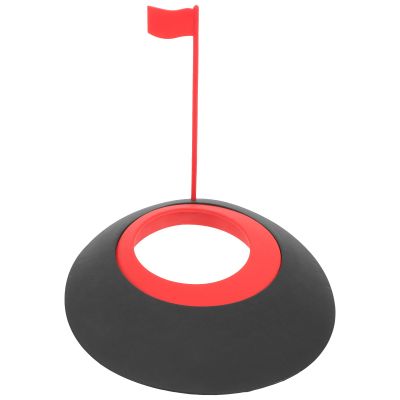 Balacoo Golf Putting Hole Cups TPU Training Cup Set for Indoor Outdoor Practice Portable Golf Putting Hole with Flag and Sports Games