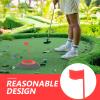 Balacoo Golf Putting Hole Cups TPU Training Cup Set for Indoor Outdoor Practice Portable Golf Putting Hole with Flag and Sports Games view 4
