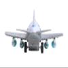 Daron Air Force One Pullback Airplane Toy with Lights & Sounds view 2