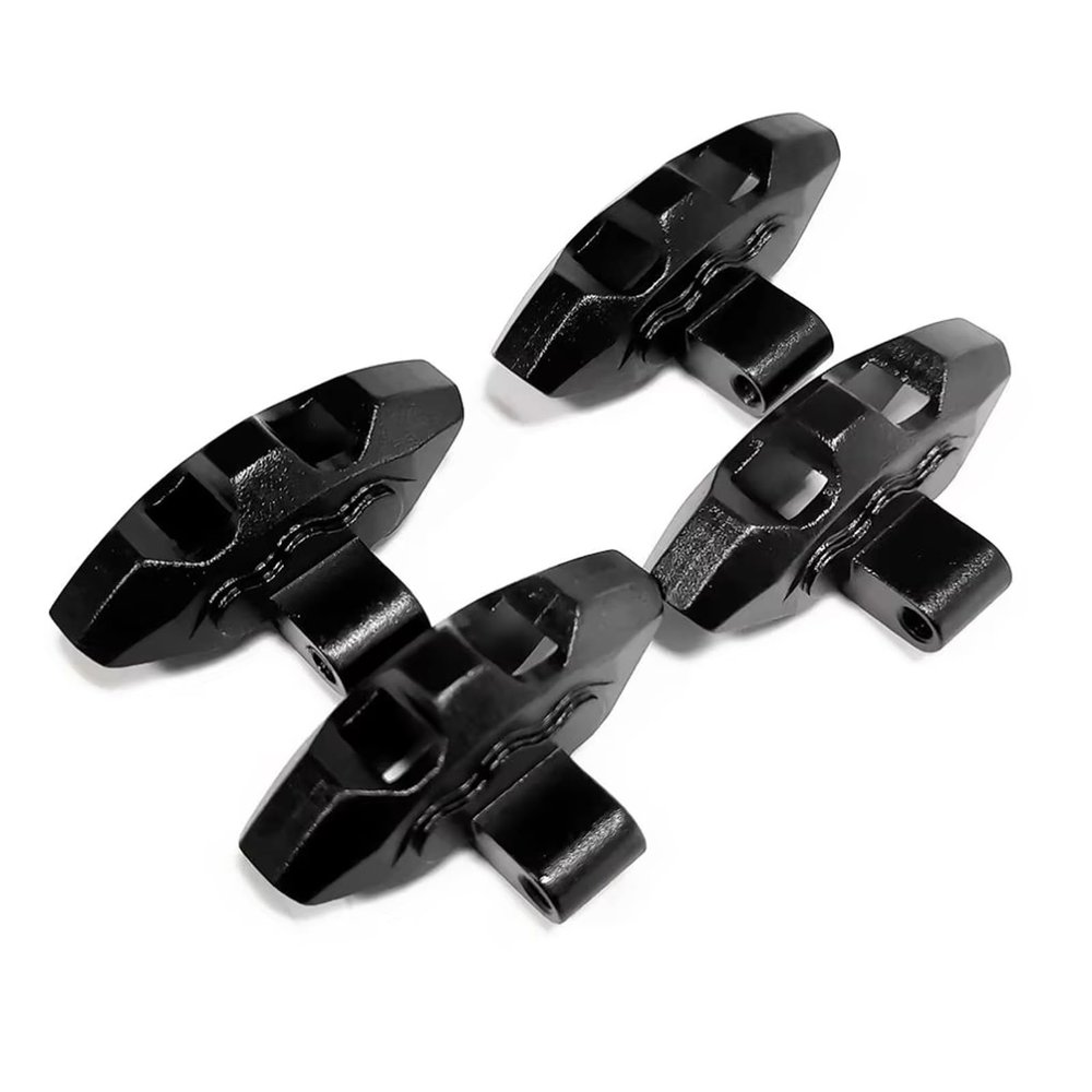 Compatible with Traxxas for UDR 1/7 RC Car Upgrade Part Accessories Replacement Parts Aluminum Alloy Wear-Resistant Brake Disc RC Car Part Accessories(Black)