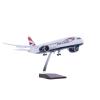 1/130 Scale for 43CM Airplane B787 Dreamliner Airlines Model Light Wheel Diecast Resin Plane Aviation Enthusiasts(No Light) view 1