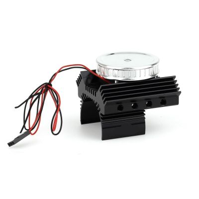 1/10 RC Crawler Aluminum Heat Sink w/Cooling Fan for Traxxas TRX4 TRX6 for Axial SCX10 II III Parts Accessories confident