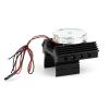 1/10 RC Crawler Aluminum Heat Sink w/Cooling Fan for Traxxas TRX4 TRX6 for Axial SCX10 II III Parts Accessories confident view 1