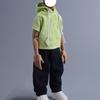 1/12 Scale Male Hooded Short Sleeved Sweatshirt for 6-inches Man Action Figure Body Doll, 1/6 Sporting Man Street Boys Action Figure Hooded Sweatshirt Clothing Costume (Green) view 1
