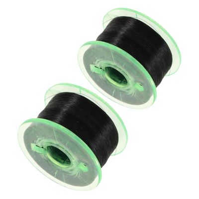 VICASKY Wire Thread Rolls 400m for Magician Tricks and Floating Card Ring Props, Transparent Strings for Close-up Magic Shows and Party Performances Random Color