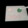 1pcs 525nm Green Light Filter - High-Transparency Round/Square Light-Transmitting Sheet for Microscopes and Optical use(27.5x1.0mm) view 1