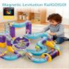 YELEONGY 3D STEM Electric Train Set for Kids Ages 4-8, Infinity Racer 3D Train with Cube Track & Magnetic Design, Toddler Toy with 3D Infinity Track, Trains Don't Get Stuck (54pcs 1car) view 3