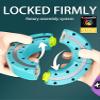 YELEONGY 3D STEM Electric Train Set for Kids Ages 4-8, Infinity Racer 3D Train with Cube Track & Magnetic Design, Toddler Toy with 3D Infinity Track, Trains Don't Get Stuck (54pcs 1car) view 4