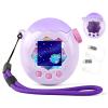 Case for Tamagotchi Paradise Electronic Pet - 2Pcs Screen Protector PC Protective Shockproof Cover with Lanyard for Tamagotchi Paradise Sleeve Toy (Light Purple) view 1