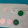1pcs 525nm Green Light Filter - High-Transparency Round/Square Light-Transmitting Sheet for Microscopes and Optical use(10x10x1.0mm) view 3