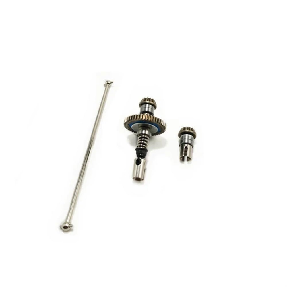 MIGHTY SCAPERS Metal Slipper Clutch Mid Transmission Shaft Set Compatible with 124017, 144010, 144001, 124019 RC Cars and Similar 1/12, 1/14 Scale Models(for 12 Scale)