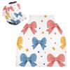 xigua Cute Cartoon Bows Breathable Car Seat Covers for Babies Newborns, Multi-Purpose Baby Car Seat Covers & Breastfeeding Scarf, Newborn Essentials Baby Shower Gifts view 1