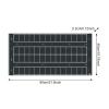 1/64 Scale Garage Play Mat - Rolled Up Desktop Parking Layout for Diecast Cars & Photography (Mini Vehicle Diorama)- Style D view 3