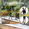Guohetuk 3Pcs Rock Climbing Figures Climbers Men and Woman Hand Painted People Figure for Sand Railway Photography Decor, 1 64 Scale view 2