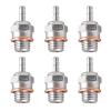 Compatible with Traxxas for Kyosho for HSP for Redcat 1/8 1/10 RC Car Truck for Buggy for Nitro Engines Hot for Spark Glow Plug Replace RC Car Part Accessories(6pcs N4) view 1