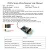 AEORCACC RX555T FrSky D16 V1 5CH Micro Receiver with Telemetry, 2.54Pin 3-Standard Servo Port, Compatible with FrSky Transmitters for RC Plane & Glider view 4