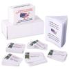 2026 US Citizenship Flash Cards, Bilingual English & Spanish 128 Civics Questions & Answers Tarjetas de Ciudadania 2026 Ingls y Espaol Study Guide for Naturalization Test view 1