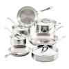 Anolon EverLast Clad Stainless Steel Pots and Pans Set, 11-Piece view 1