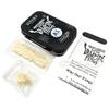 Gothika Professional Custom Werewolf Fangs - 4-Piece Theatrical FX Prosthetics Set (Vita Shade A1) - Complete Kit with Fitting Material, Mixing Spoon, Nail File, Instructions & Metal Tin view 2
