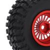 1/24 RC Aluminum Wheels, Strong Front Rear Buffer, Offroad RC Wheels Alloy for Enthusiasts on Rough Terrain and Desert Racing view 2