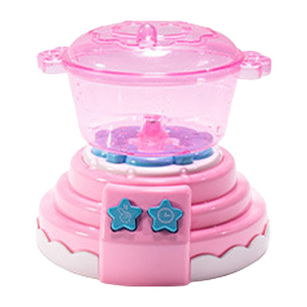 RiToEasysports Hot Pot Maker Cooking Toys with Fake Bladder Sound for Logical Thinking - Hot Pot DIY Toy Set for Girls (Pink)