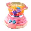 RiToEasysports Hot Pot Maker Cooking Toys with Fake Bladder Sound for Logical Thinking - Hot Pot DIY Toy Set for Girls (Pink) view 3