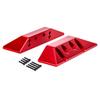 1Pair Aluminum Side Pedal Foot Pedals for 1/32 RC Crawler Redcat Ascent-32 Replace Upgrade Parts Accessories (Red) view 2