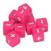 Math Cubes, Addition Subtraction Practice for Kids, Math Manipulatives 20 Pieces 16mm Pink for Children Early Learning Classroom Homeschool Math Lessons view 4