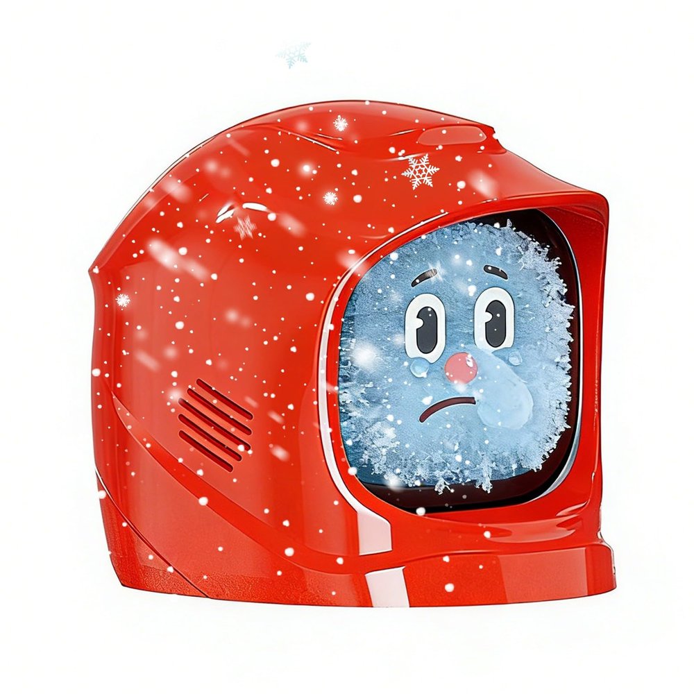 LookFoU Funny Car Emotional Expression Robot Smart AI Dashboard Companion Electronic Pet Auto Interior Ornament with 52 Cute Animated Expressions & Charging Dock, Quick Release, (red)