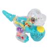 Alomejor Electric Dinosaur Toy, ABS Material, Transparent Gears, Walking Swinging Toy for Children with Music and Lights view 2