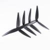 1308 13 Inch 3 Blades Propellers for Cinelifter FPV or Macroquad Drones, Reinforced Carbon Nylon, 4 pcs (2CCW 2CW), Black view 1