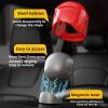 LookFoU Funny Car Emotional Expression Robot Smart AI Dashboard Companion Electronic Pet Auto Interior Ornament with 52 Cute Animated Expressions & Charging Dock, Quick Release, (Yellow) view 4