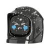 LookFoU Funny Car Emotional Expression Robot Smart AI Dashboard Companion Electronic Pet Auto Interior Ornament with 52 Cute Animated Expressions & Charging Dock, Quick Release, (Black) view 1