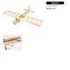 AEORCACC R03 Lightweight Balsa Wood RC Airplane Kit, 580mm Wingspan Wooden RC Plane,Easy to Assemble & Fly,Training Aircraft for Beginners & Hobbyists view 2