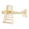 AEORCACC R03 Lightweight Balsa Wood RC Airplane Kit, 580mm Wingspan Wooden RC Plane,Easy to Assemble & Fly,Training Aircraft for Beginners & Hobbyists view 3