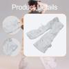 Simhoa 1/12 Female Action Figure Clothes Miniature Clothing Accessory Trendy, Premium, Doll Costume Durability Photo Prop Dress up , Cargo Pant White view 3