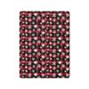 Crib Sheets for Baby Boys Girls Cotton Baby Playard Sheet Comfy Breathable Newborns Crib Sheet for Nursery Decor M Snowflakes on A Red and Black Buffalo Plaid Pattern view 1
