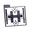 EHJRE Miniature Garage 64 Scale Car Two Model Layout Decor Mini Simulation Lift Diorama Auto Repair Tool Sturdy PP Construction Suitable view 1